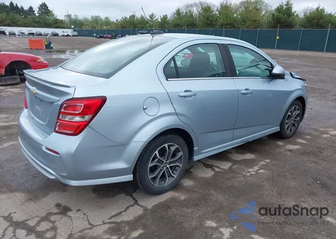 2017 Chevrolet Sonic Lt Auto z USA, uszkodzony, nr VIN 1G1JD5SB6H4128275